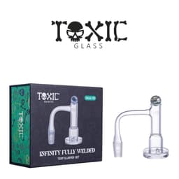 TXQB16- Toxic 14MM 90° Infinity Fully Welded Terp Slurper Set