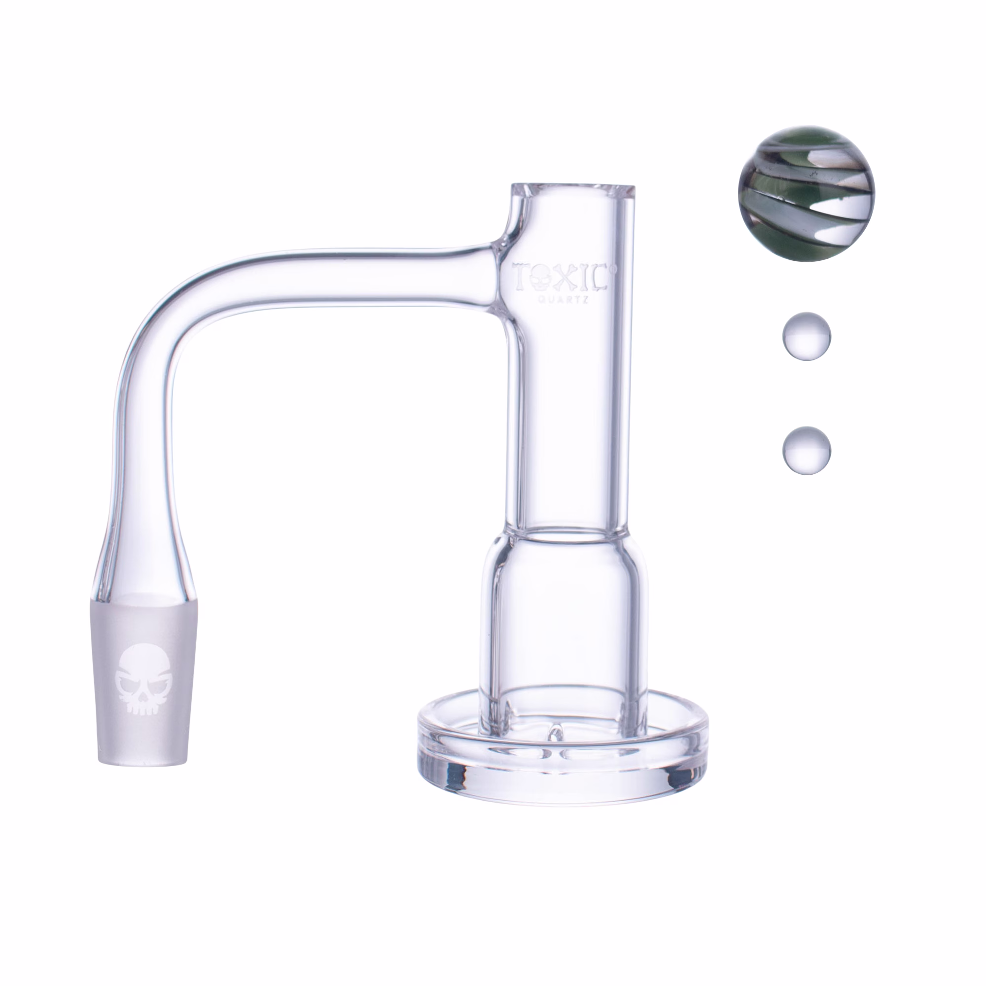 TXQB16- Toxic 14MM 90° Infinity Fully Welded Terp Slurper Set