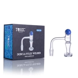 TXQB18- Toxic 14MM 90° Nebula Fully Welded Terp Slurper Set