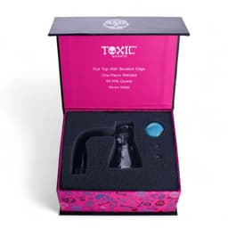 TXQB21 - Toxic 14MM 90° Radiant Set Fully Welded Terp Slurper Set