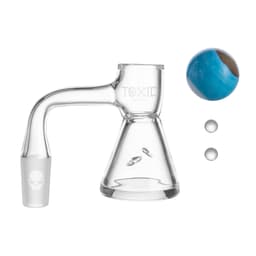 TXQB21 - Toxic 14MM 90° Radiant Set Fully Welded Terp Slurper Set