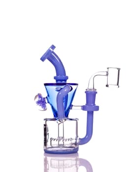 TX25 - Toxic Cone Flower Pendant Recycler