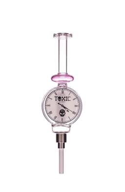 TXNC56 - Toxic 420 Clock Nectar Collector with 14MM Ceramic Tip
