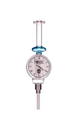 TXNC56 - Toxic 420 Clock Nectar Collector with 14MM Ceramic Tip